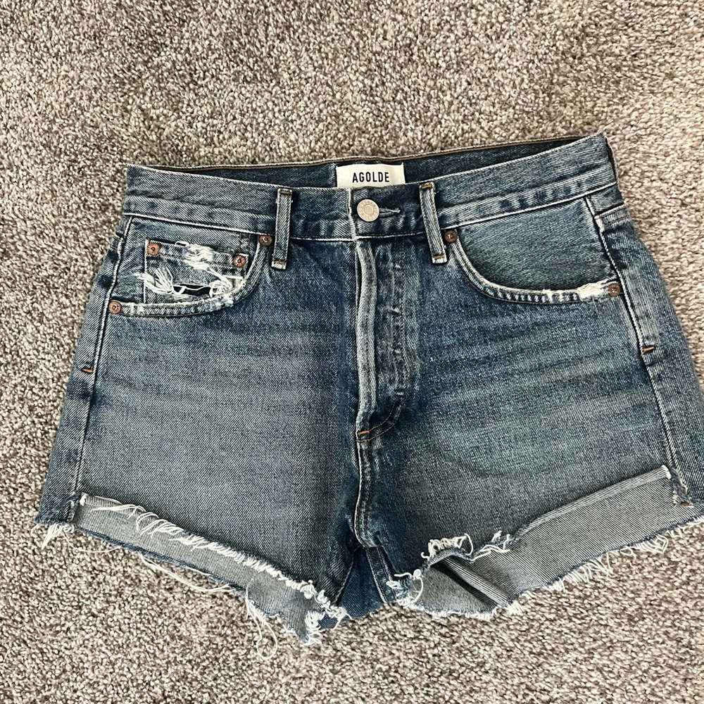 AGolde Denim Shorts. New, never worn!